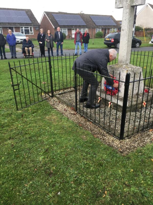 Remembrance day at Stanningfield 2 