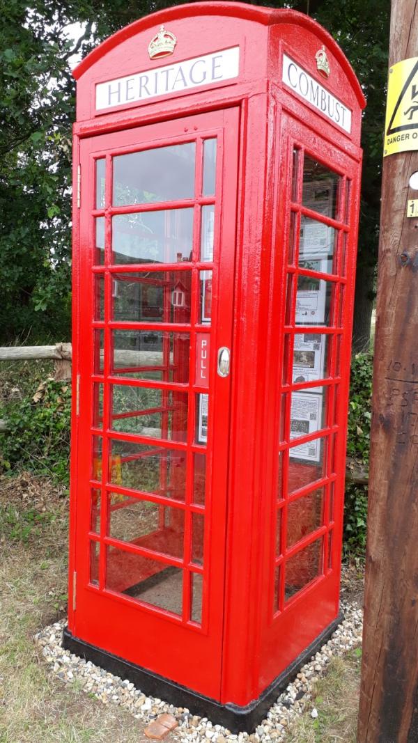 Renovated red phone box 20220707 115607